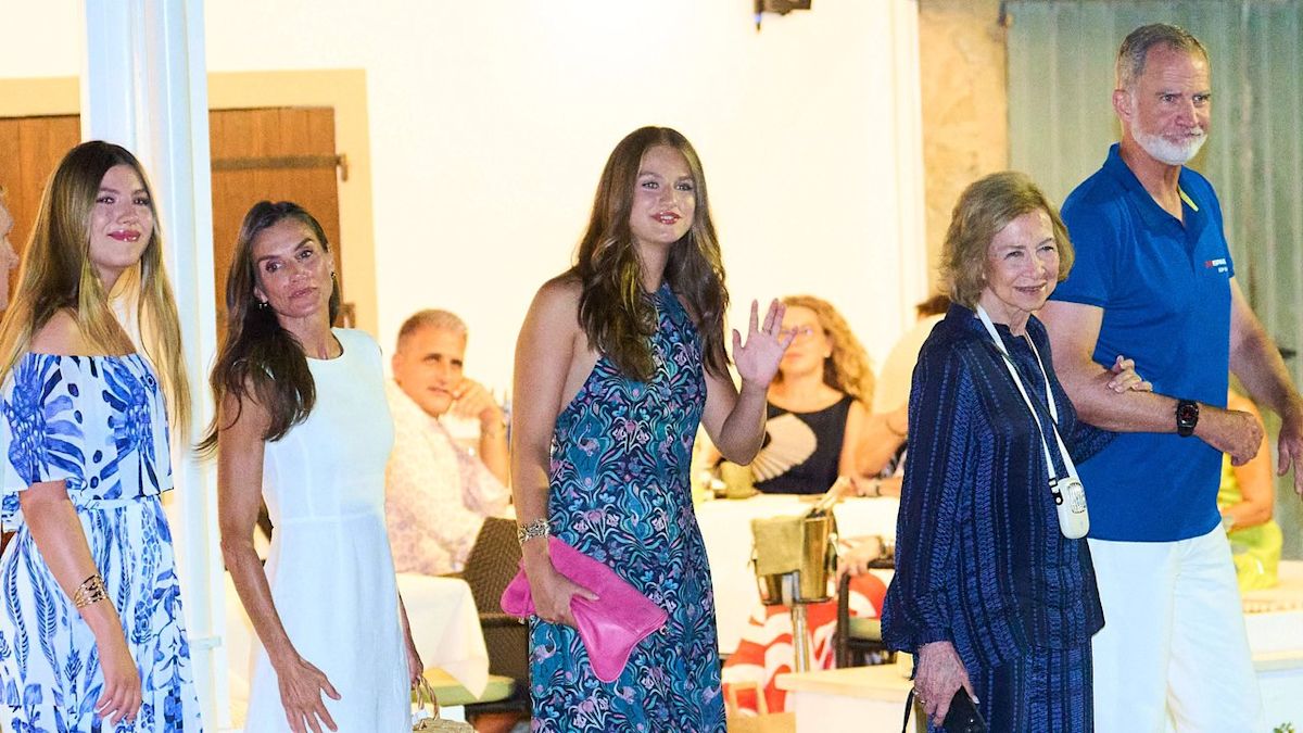 Familienabend in Portixol: Spaniens Royals besuchen ihr Stammlokal