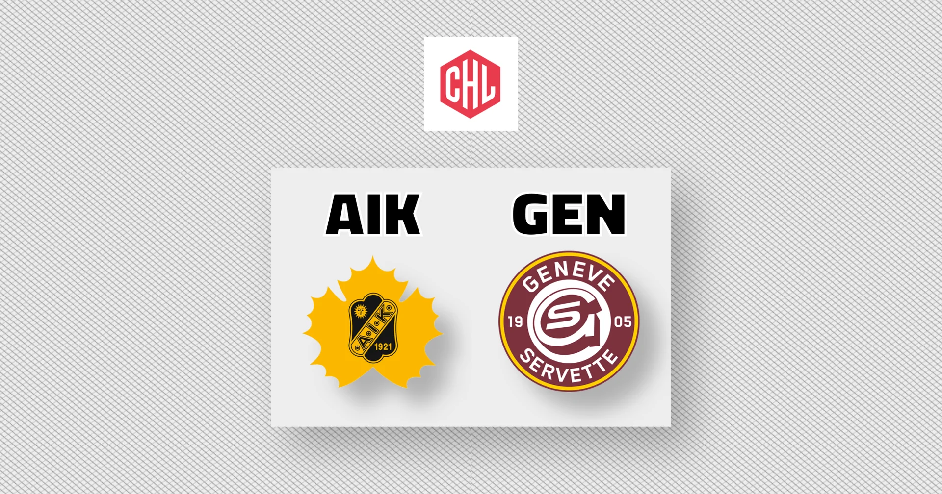 Liveticker Skellefteå AIK - Genève-Servette HC