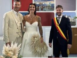 Un mariage célébré par le bourgmestre de Sambreville.