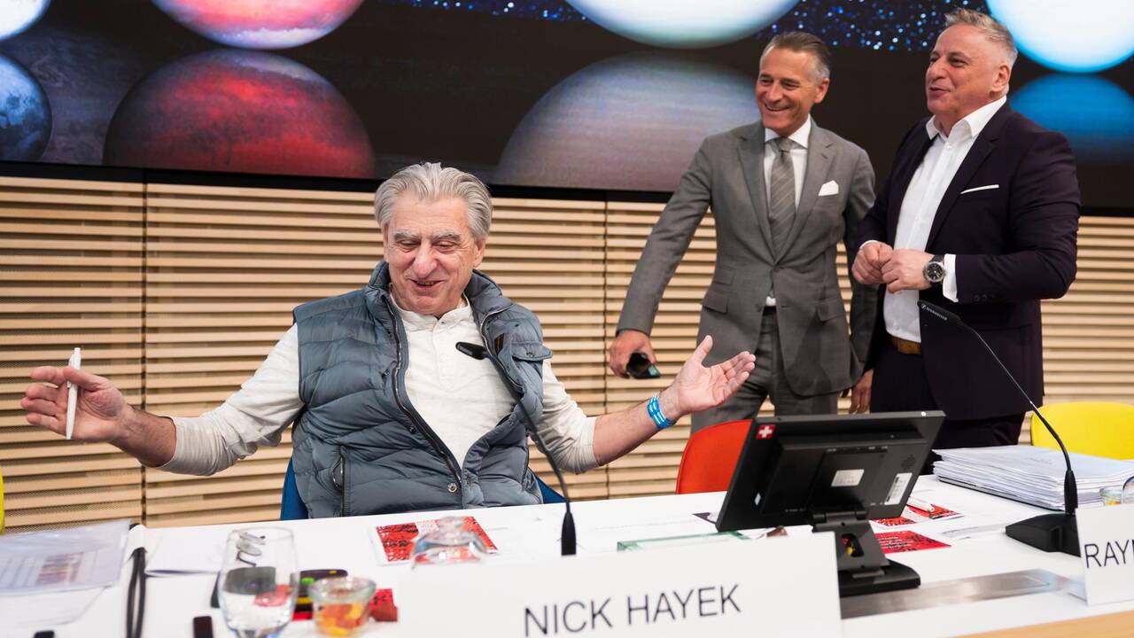 Nick Hayek appelle la BNS à «être imprévisible»