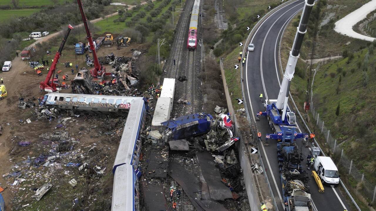 En Grèce, ouverture d’un procès historique sur le drame ferroviaire meurtrier de 2023