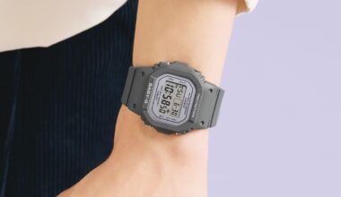Casio lance trois nouvelles montres numériques de forme carrée