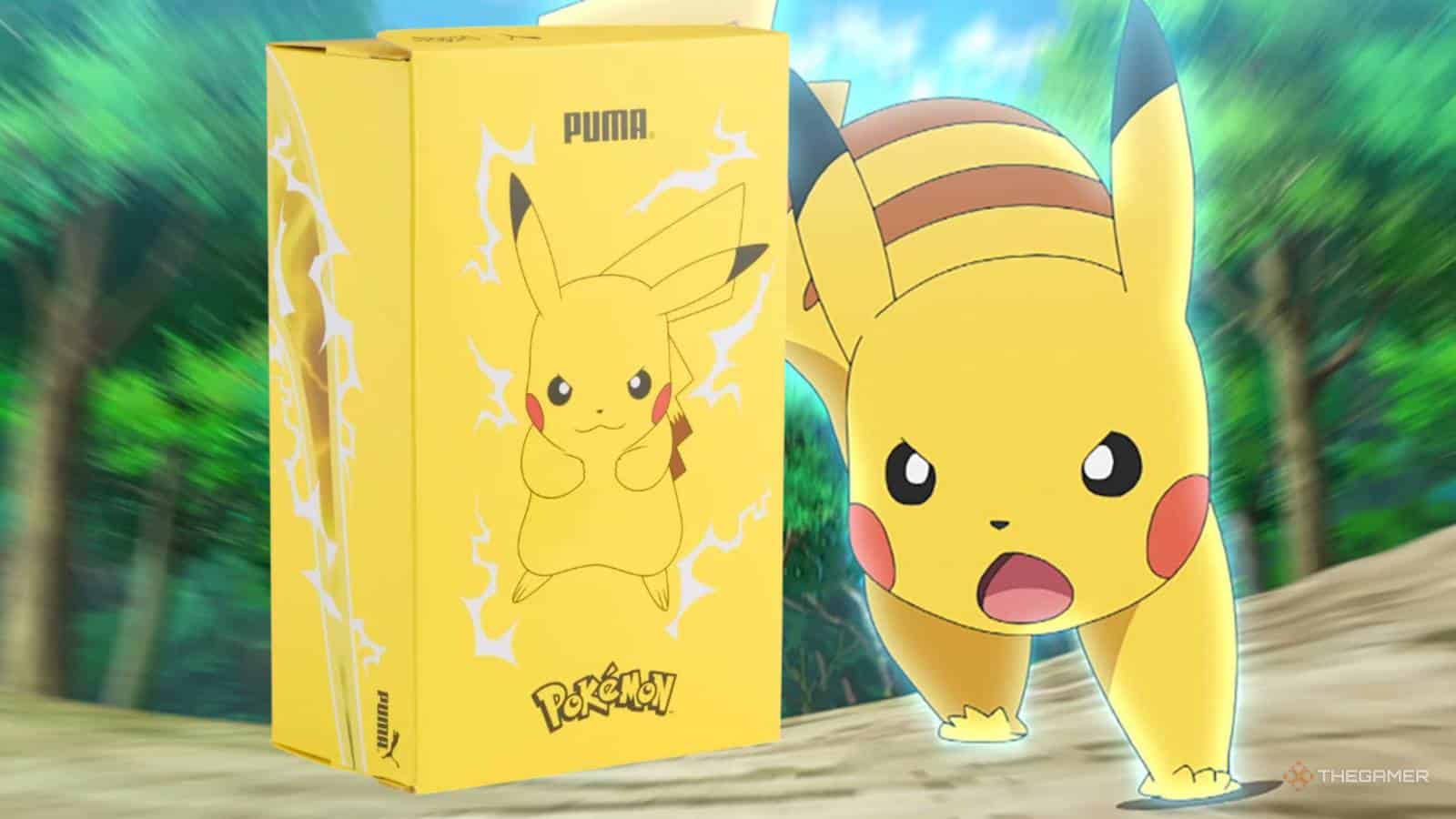 des sneakers Pikachu qui électrisent la collection anniversaire