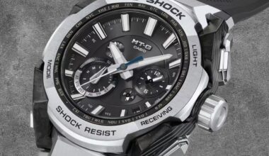 Lancement prochain des nouvelles montres Casio G-Shock MTG-B4000 à cadre en carbone