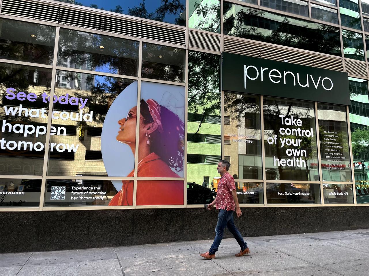 Il est possible de bénéficier d'un scan complet du corps en moins d’une heure dans des cliniques privées telles que Prenuvo, comme ici en plein centre de New York. [SWISSINFO - AYLIN ELCI]