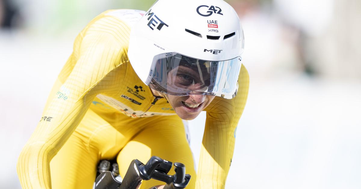 Vainqueur du contre-la-montre, Pogacar plus que jamais leader du Tour de Suisse