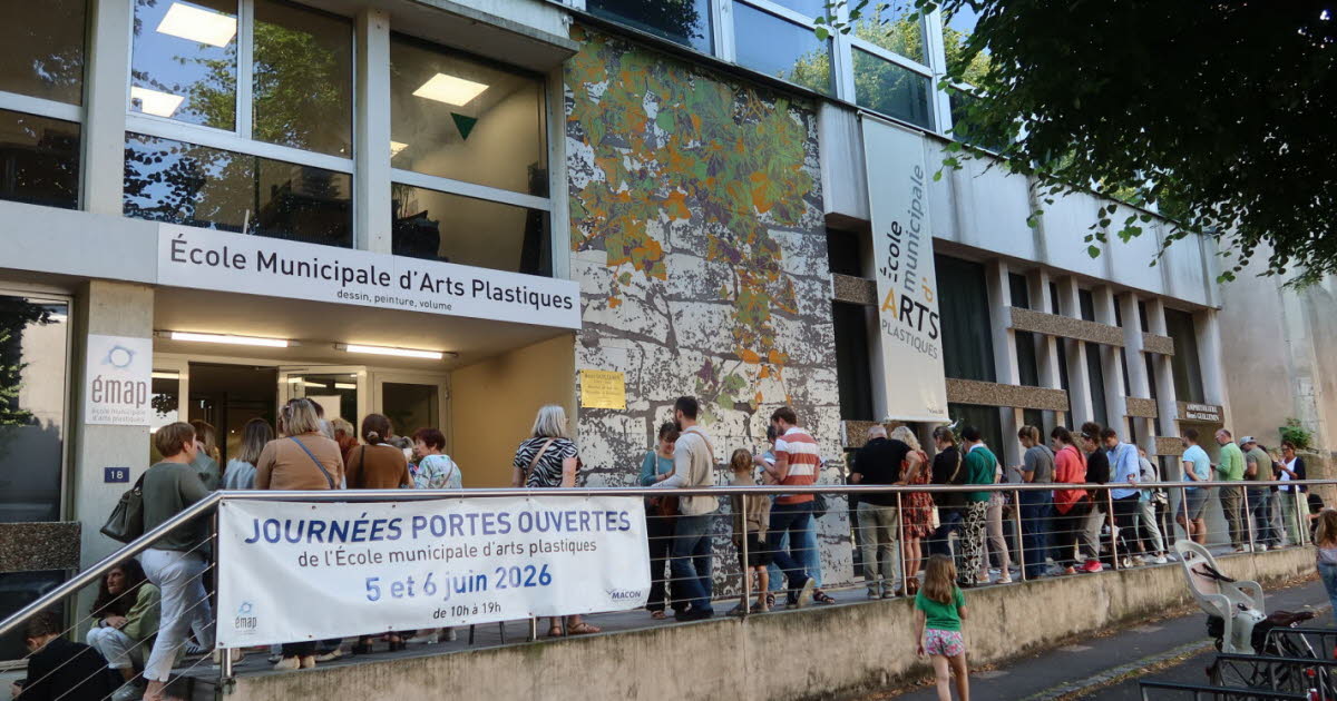 500 inscrits en deux jours à l’école municipale d’arts plastiques de Mâcon - Le JSL