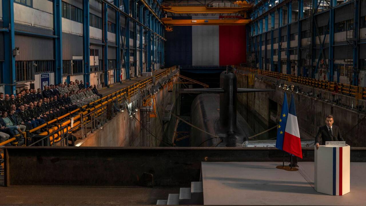 Dans le Grand Nord, Emmanuel Macron fait miroiter son concept de «dissuasion nucléaire avancée»