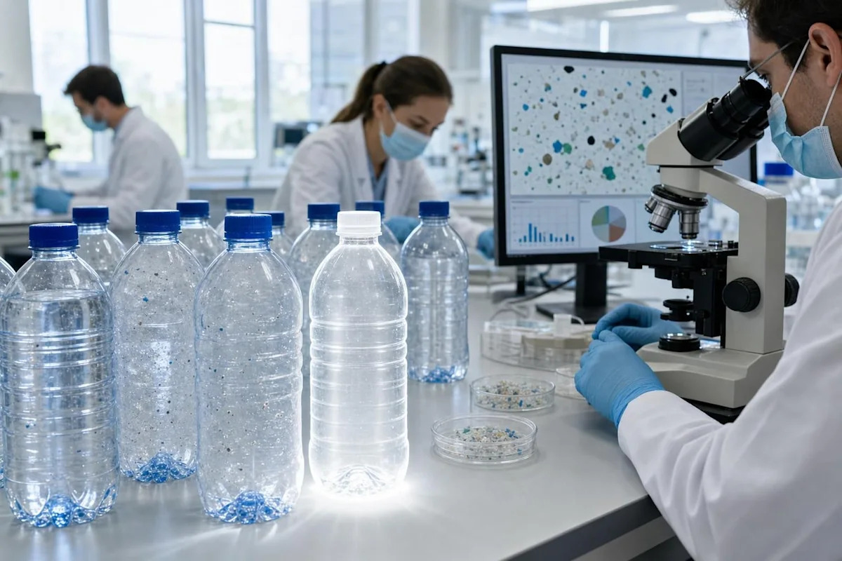 Une étude révèle qu’une seule marque d’eau en bouteille ne contient aucune trace de microplastiques