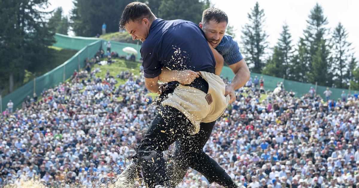 Lutte suisse : Michael Moser triomphe à la Fête romande à Fribourg