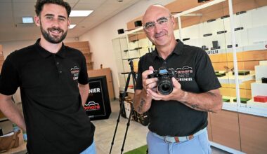Objectif Cornouaille pour l’emblématique magasin brestois Grenier photo