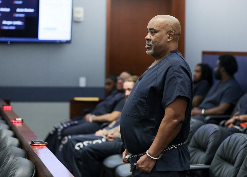 Duane Davis lors d'une audience préparatoire [Getty Images via AFP - ETHAN MILLER]