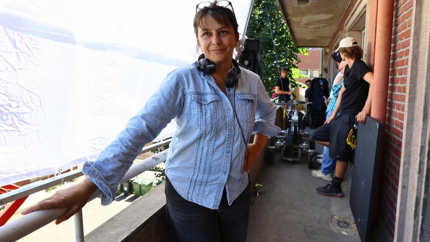 Marie Vernalde tourne cet été à Amiens son premier long métrage, Kathy déménage.