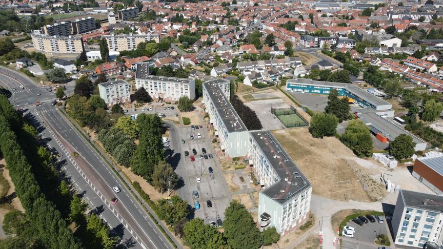 Le Fort Maillebois, le long de l’avenue Léon-Blum.