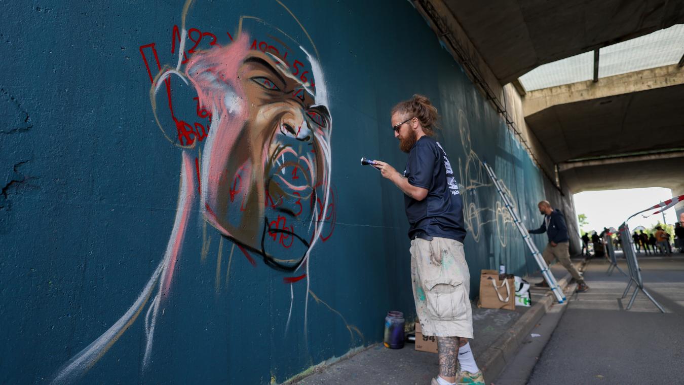 Graff’in Lens : les graffeurs à l’œuvre pour en faire voir de toutes les couleurs aux visiteurs