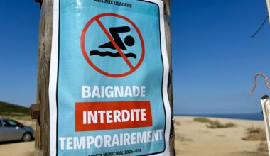 Eaux contaminées : la baignade interdite sur la plage du Tavaru, à Sarra-di-Faro