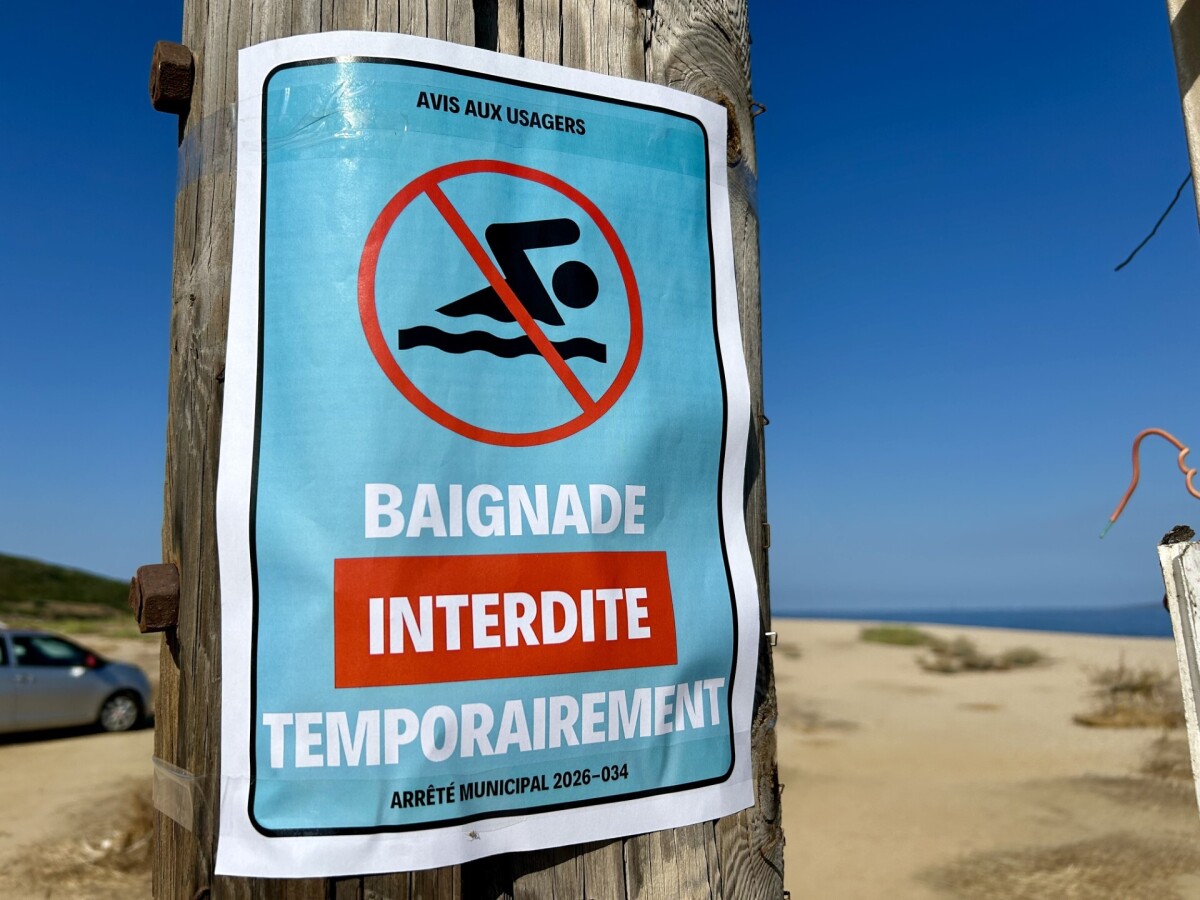 Eaux contaminées : la baignade interdite sur la plage du Tavaru, à Sarra-di-Faro