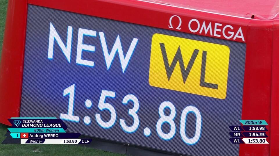 Audrey Werro peut-elle faire tomber le record du 800m de Jarmila Kratochvilova?