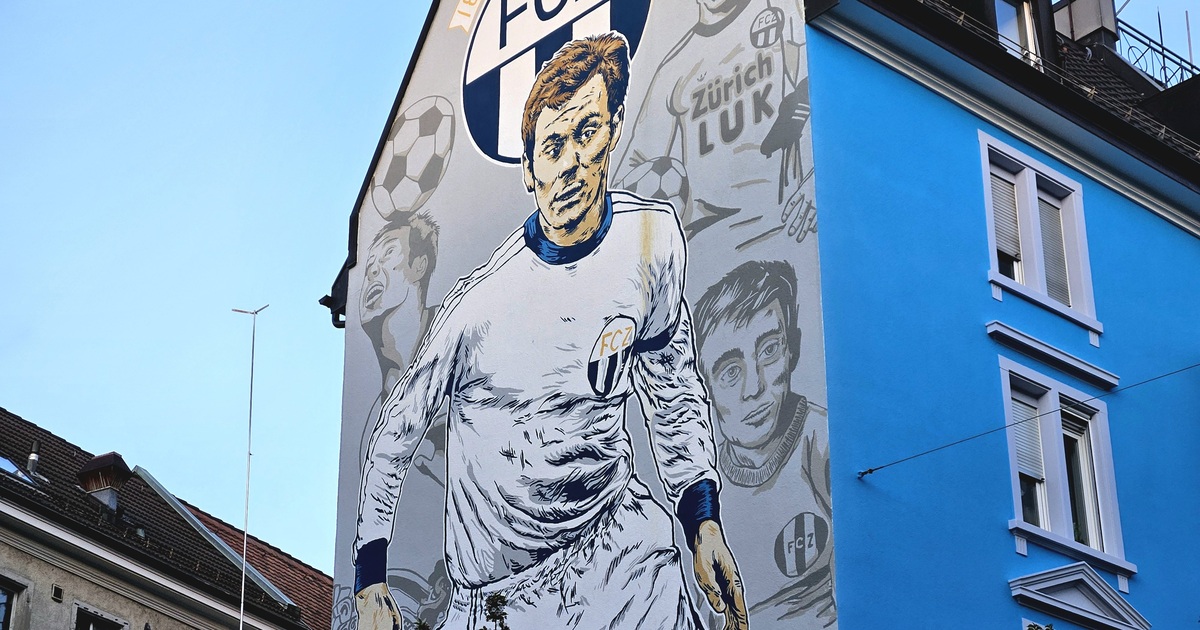 Zurich : la fresque géante de Köbi Kuhn va disparaître
