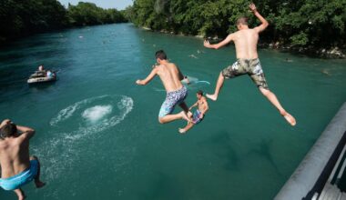 Baignade en rivière: pourquoi la Suisse est une exception mondiale