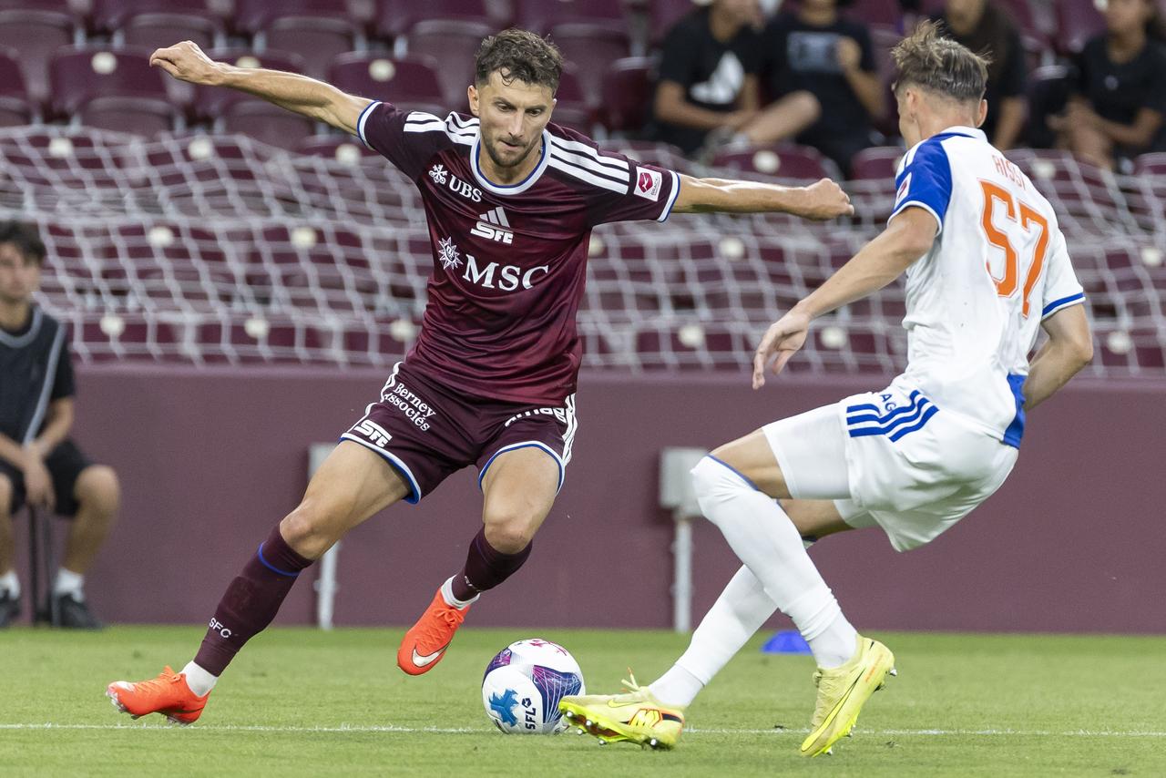 Miroslav Stevanovic a disputé, avec succès, son 350e match pour Servette. [Pascal Muller/freshfocus - Pascal Muller/freshfocus]