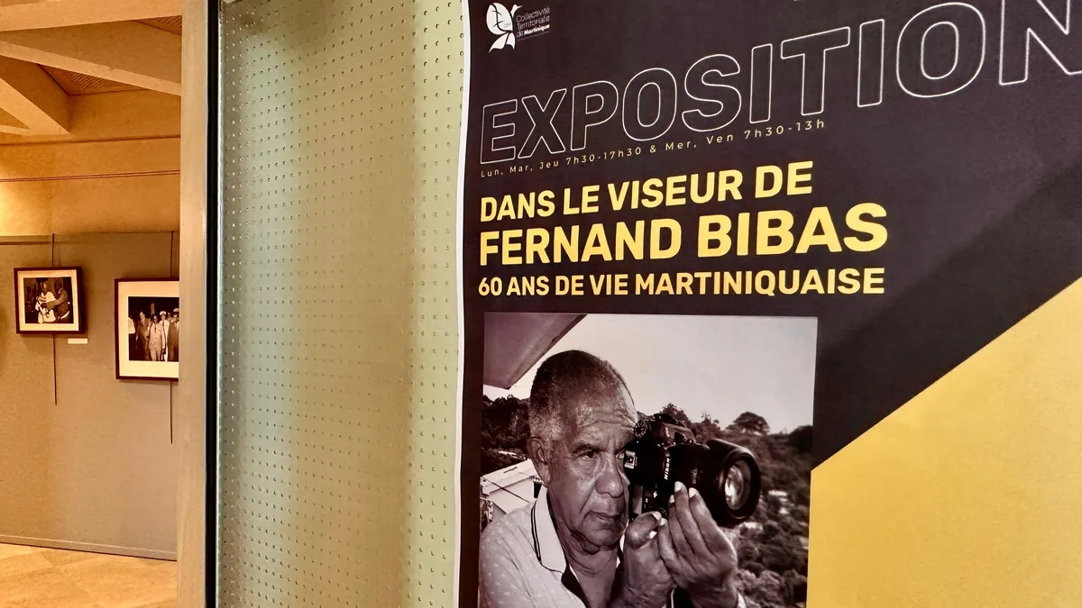 Les images des 60 ans de vie Martiniquaise du photographe Fernand Bibas sont à découvrir aux Archives territoriales de Martinique