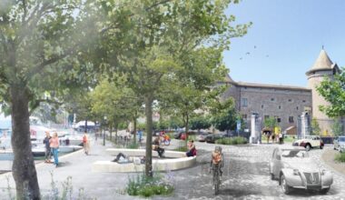 La future Voie verte doit relier mobilité douce, qualité des espaces publics et valorisation des rives du Léman.