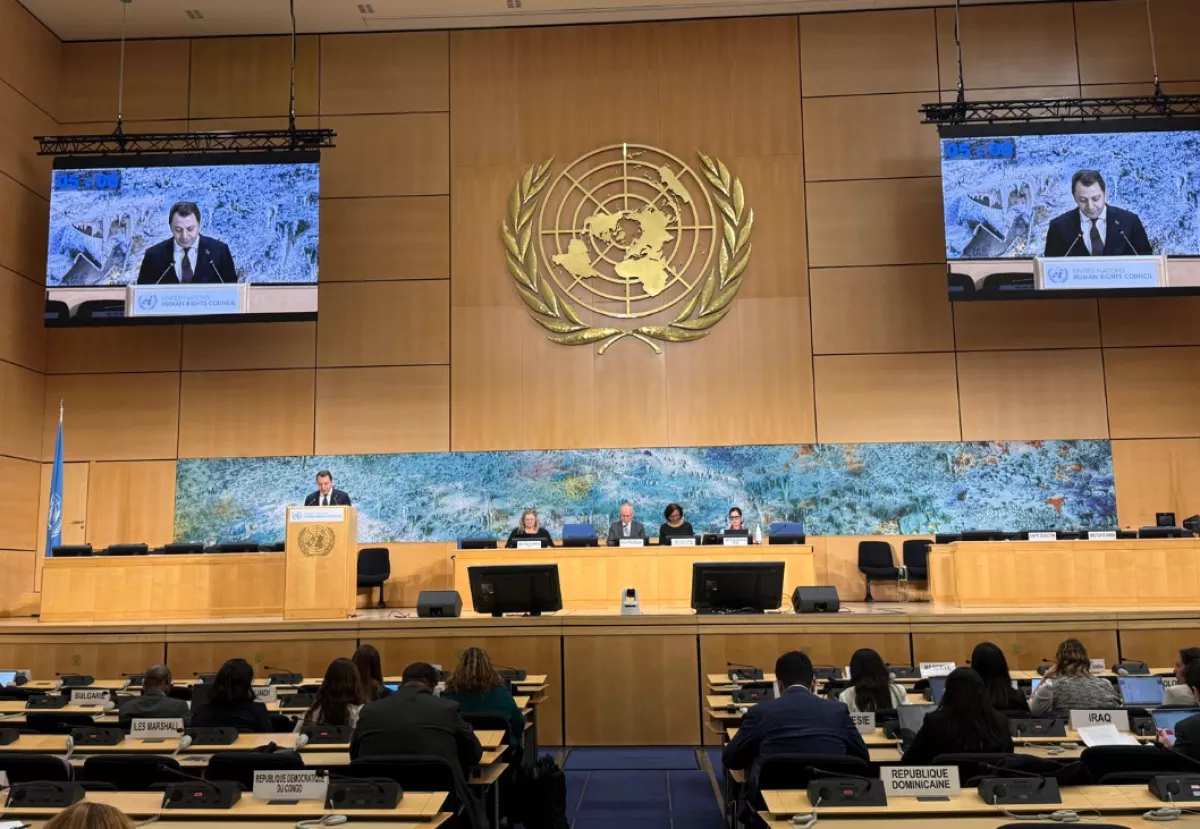 Azerbaijan pushes forward Armenia peace agenda at UN rights council in Geneva