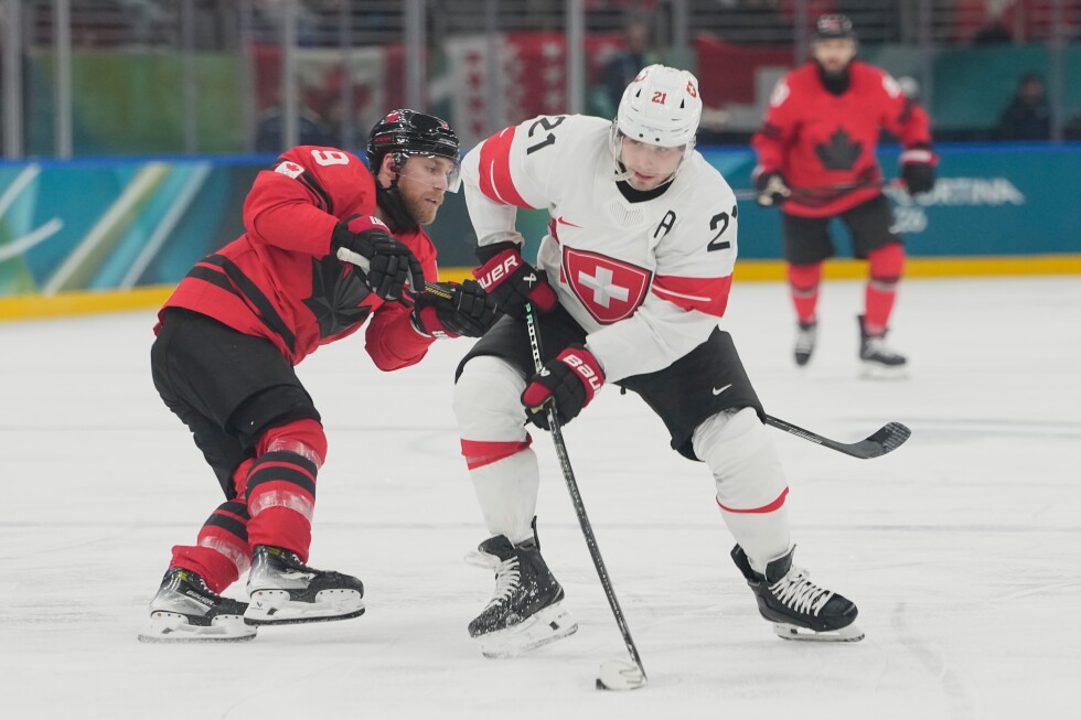 Switzerland forward Kevin Fiala out of Olympics because of a leg injury