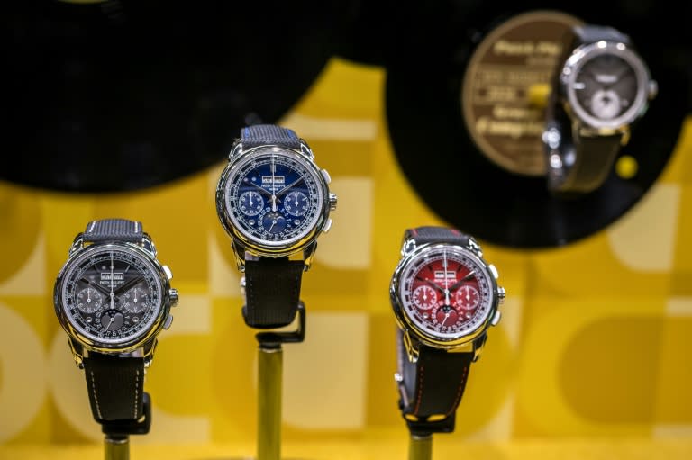 Watches and Wonders is the watchmaking industry's biggest annual showcase (Fabrice COFFRINI)