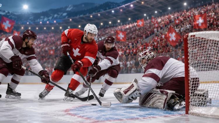 Switzerland vs Latvia 4-2: hosts break resistance in Zurich and keep perfect World Championship start