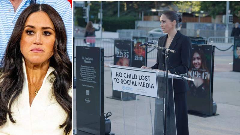 Meghan Markle fails to draw fans to Swiss speech