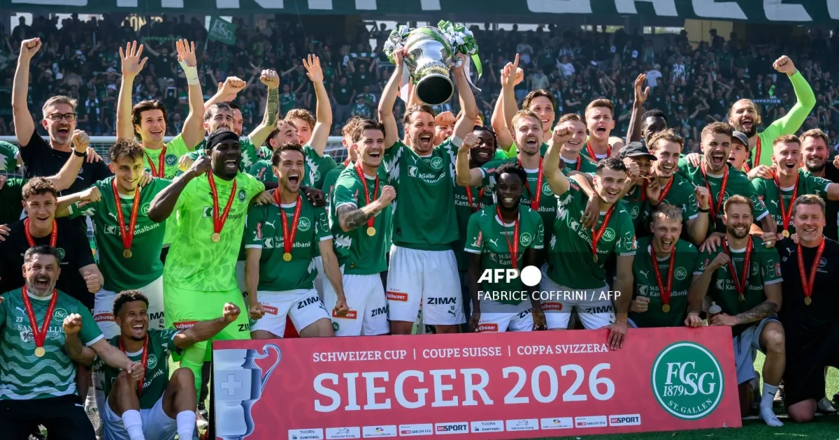 St. Gallen Win First Swiss Cup Title Since 1969