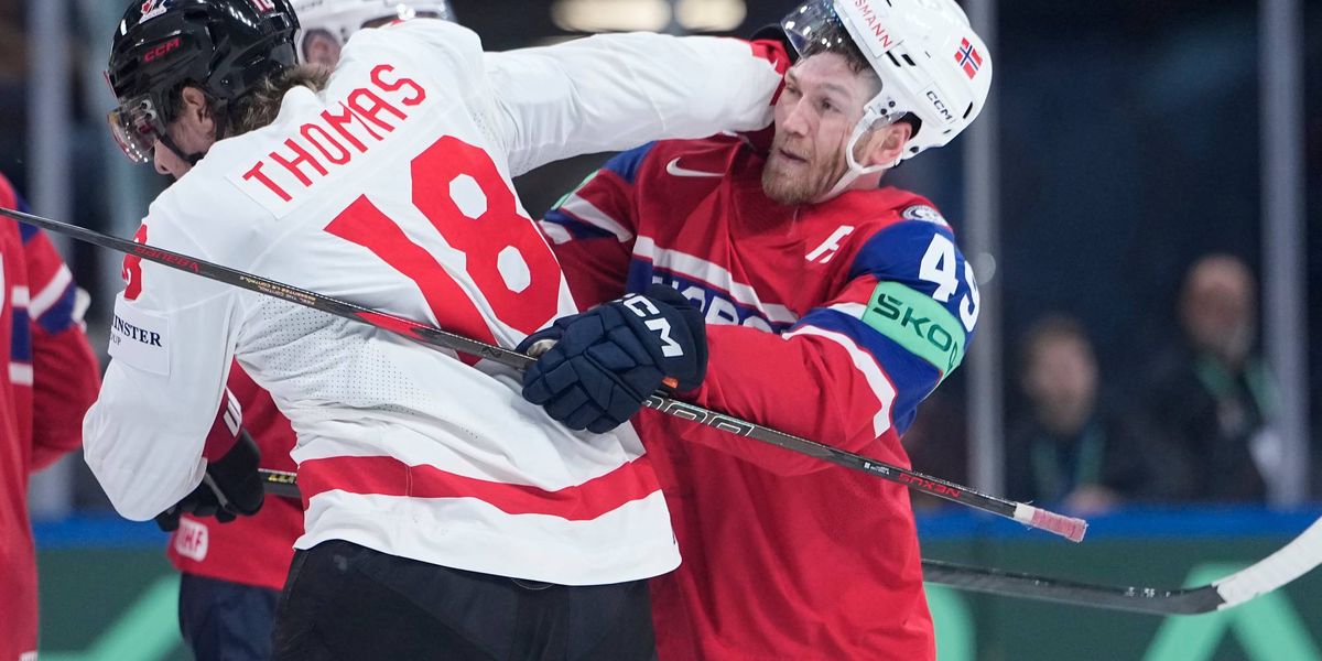 Norway stuns Canada in OT in bronze medal game to win its first ice hockey worlds medal