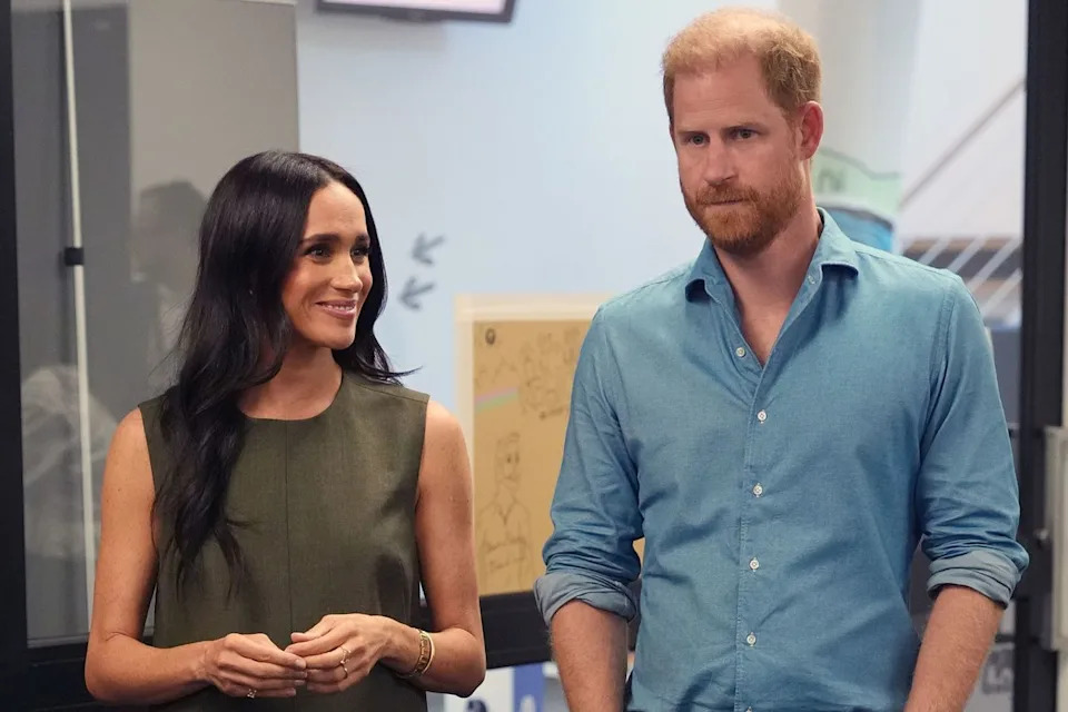 Meghan Markle and Prince Harry in Australia on April 16, 2026Credit: Jonathan Brady-Pool/Getty