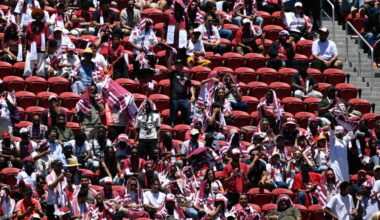 Empty seats everywhere for Qatar-Switzerland World Cup match
