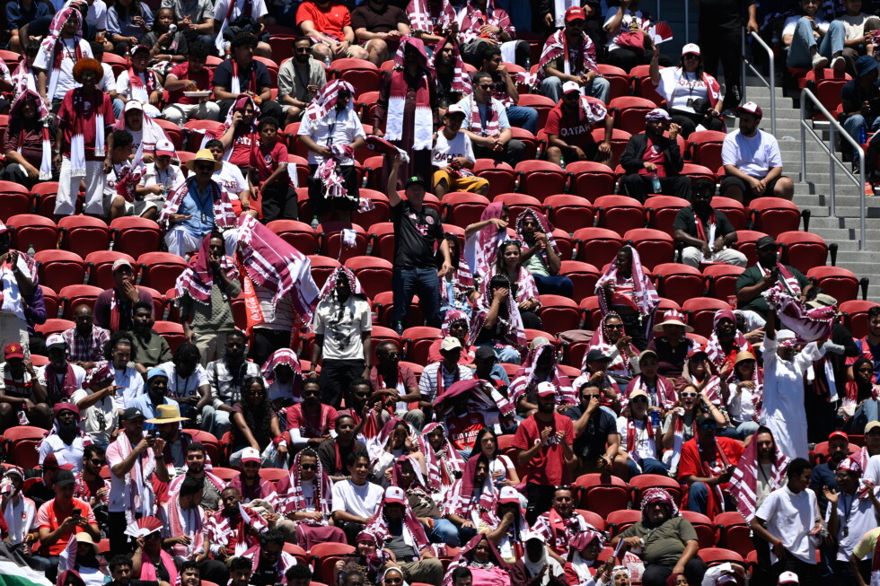 Empty seats everywhere for Qatar-Switzerland World Cup match