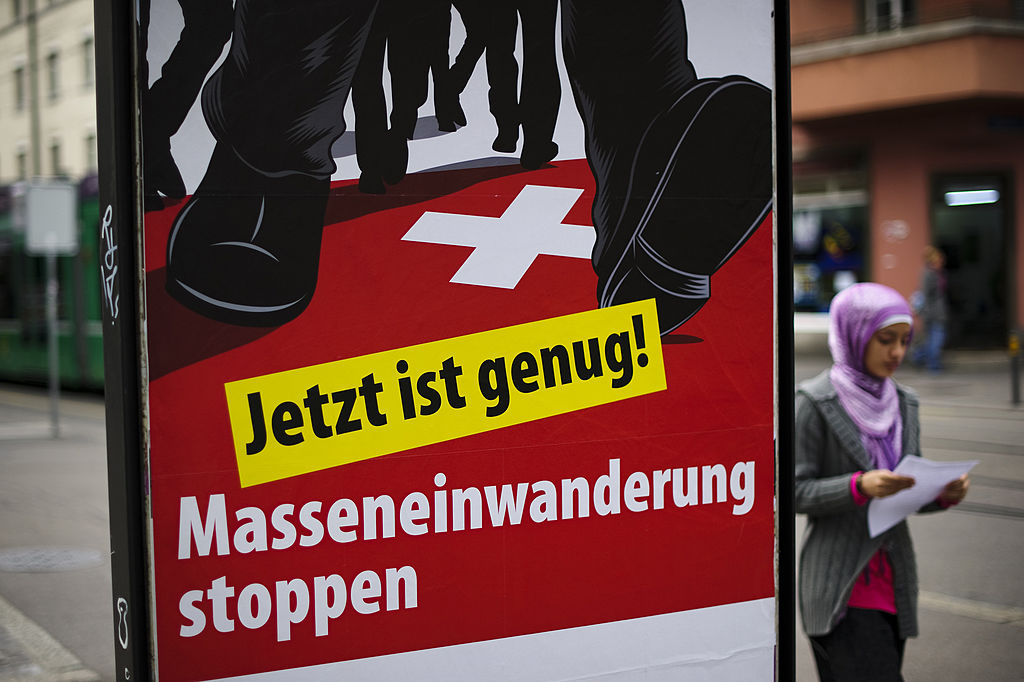 Immigration consistently ranks among the issues Swiss voters consider most important. Credit: Getty