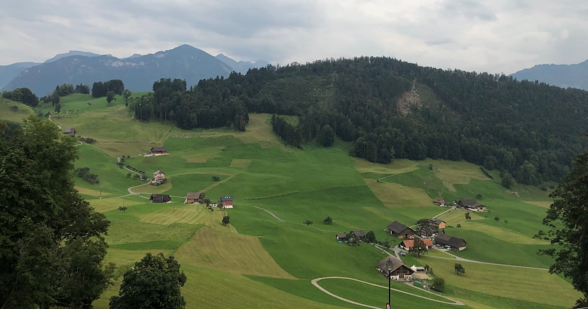 Swiss resort favoured by movie stars and world leaders brings serenity to US-Iran deal