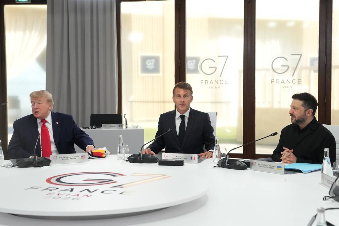 EU tries to draw Trump’s interest in Ukraine peace at G7
