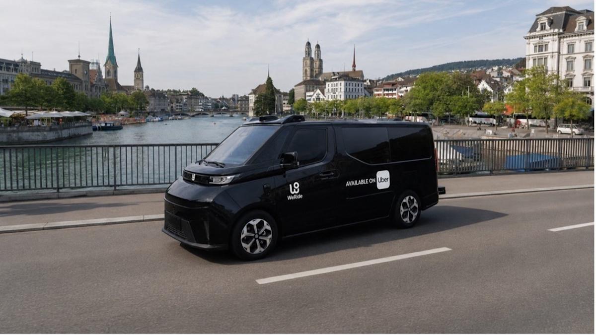 WeRide, Uber plan Swiss robotaxi debut in Greater Zurich