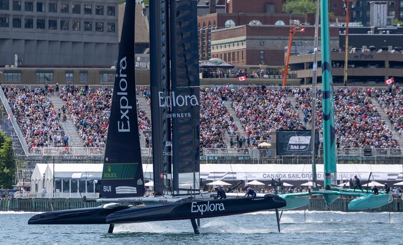 Explora Journeys Swiss SailGP Team Claims First Podium of the Season in Halifax