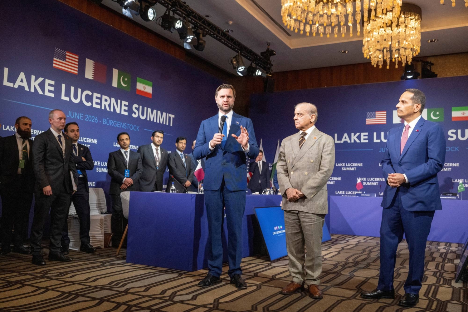 U.S., Iran meet in Switzerland as fresh Trump threat angers Tehran