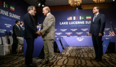 Iran says to oversee Hormuz as Swiss talks conclude
