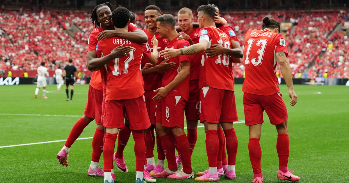 Switzerland wraps up first place in Group B at the World Cup with a 2-1 victory over Canada :: WRAL.com