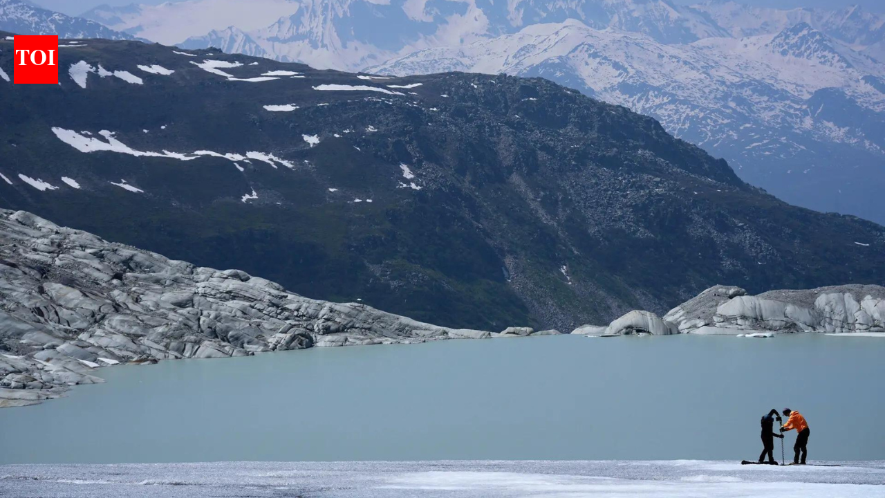 Switzerland Glaciers: Swiss glaciers shrink as climate crisis fuels extreme heat across Europe