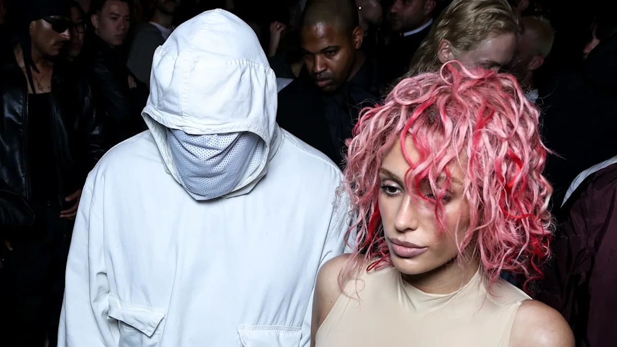 Kanye West and Bianca Censori Do the Mannequin Challenge at Swiss Art Basel