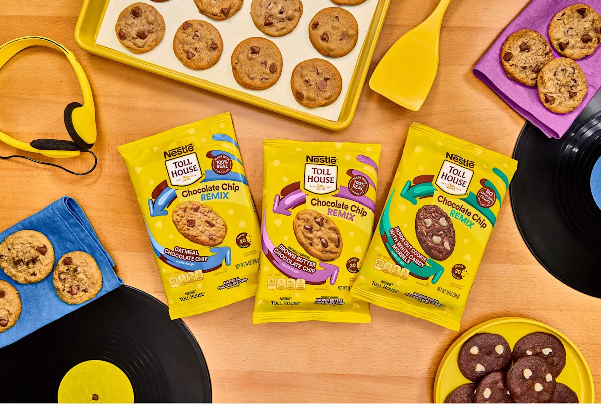 Nestlé’s 3 New Cookie Doughs Put a Delicious Twist on Classic Chocolate Chip Cookies