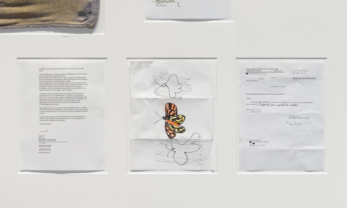 At New York’s Swiss Institute, SoiL Thornton ponders the role an art institution can play in the face of a housing crisis - The Art Newspaper