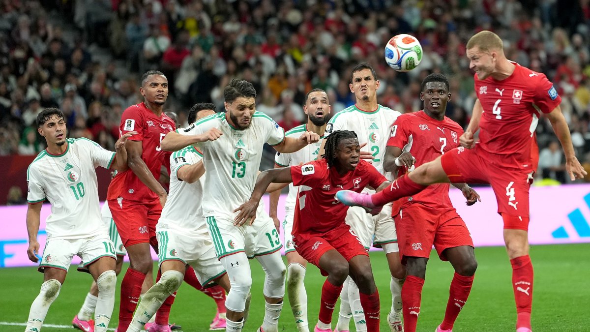 Switzerland beat Algeria to end 88-year World Cup knockout wait